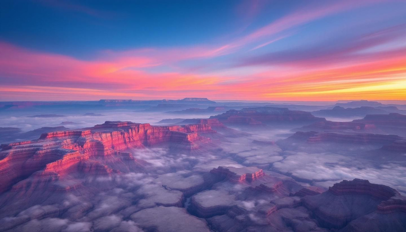Découvrez les paysages uniques vus du ciel lors d'activités aériennes