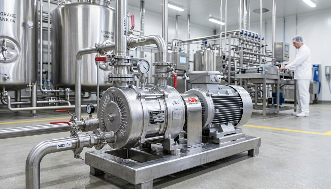 Les avantages des pompes à vide à palettes sèches dans le secteur agroalimentaire